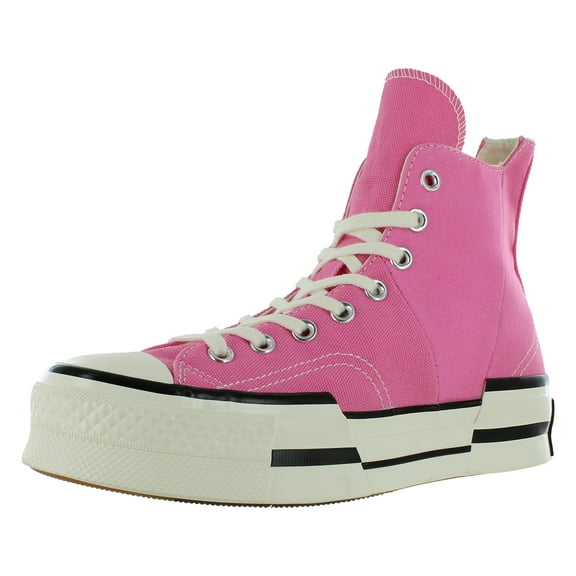 Converse Chuck 70 Plus Hi Unisex Shoes Size 7, Color: Oops Pinkj/Egret/Black