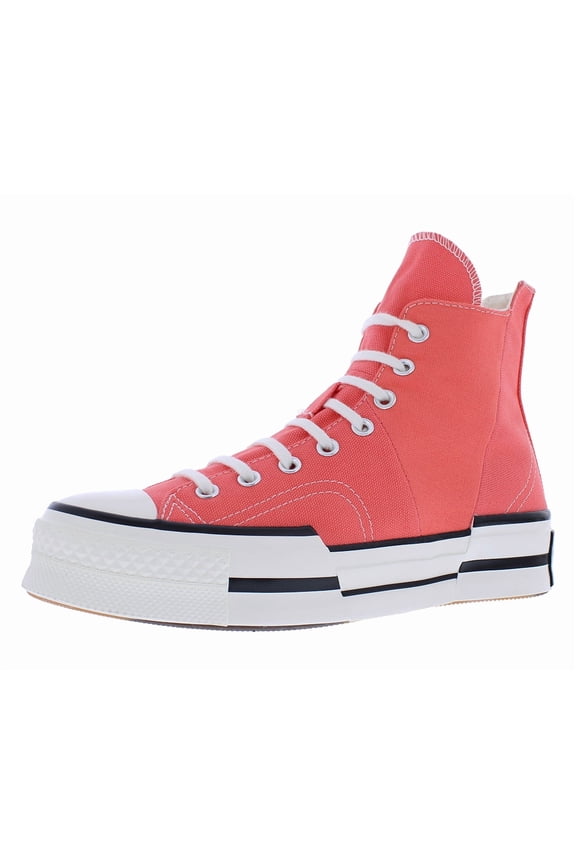 Chuck 70 Plus High Unisex Shoes Size 8.5, Color: Watermelon Slushy/White/Black