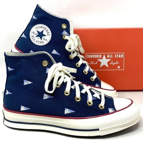 Converse Chuck 70 Shoes For Skate Canvas Navy High Top Sneakers A04965C Walmart