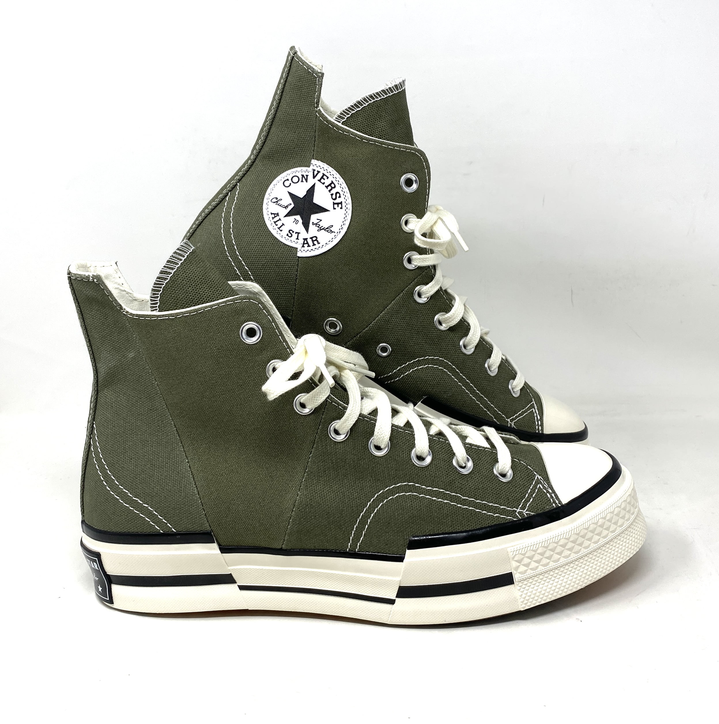 Olive Green Converse Green Chuck 70 High Sneakers Converse Chuck