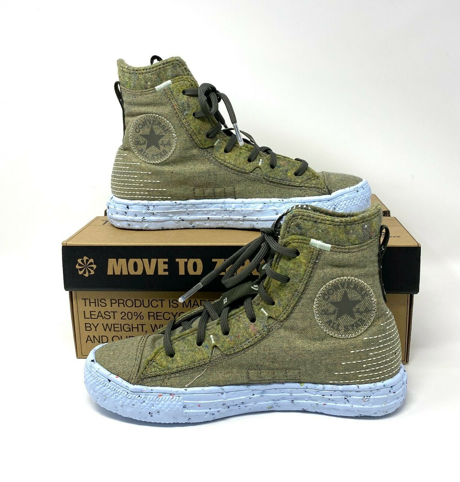 Converse Chuck Taylor AS CRATER High Canvas Green Men's Sneakers