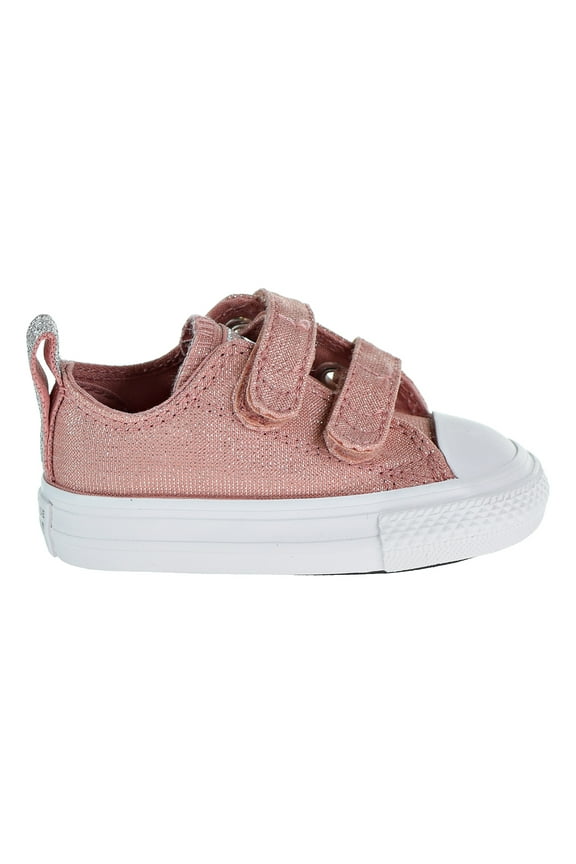 Chuck Taylor All Star 2V OX Toddlers Shoes Rust Pink/White 761967f