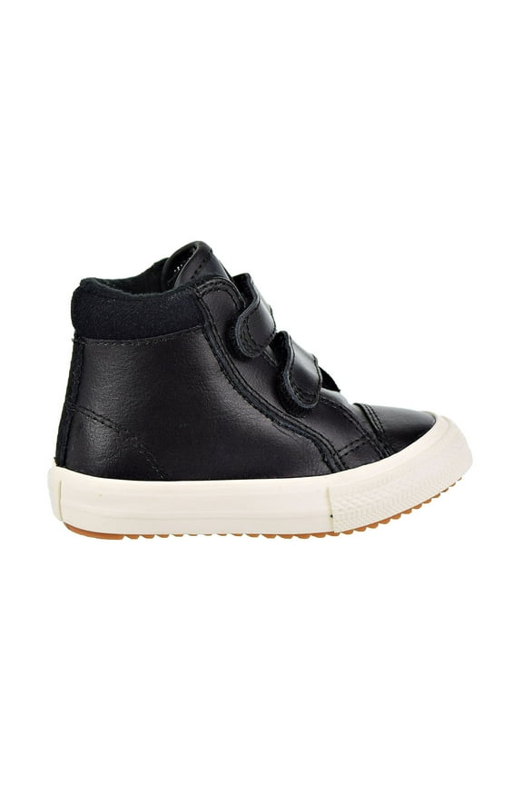 Chuck Taylor All Star 2V Pc Boot Hi Toddler's Shoes Black/Burnt Caramel 761981c