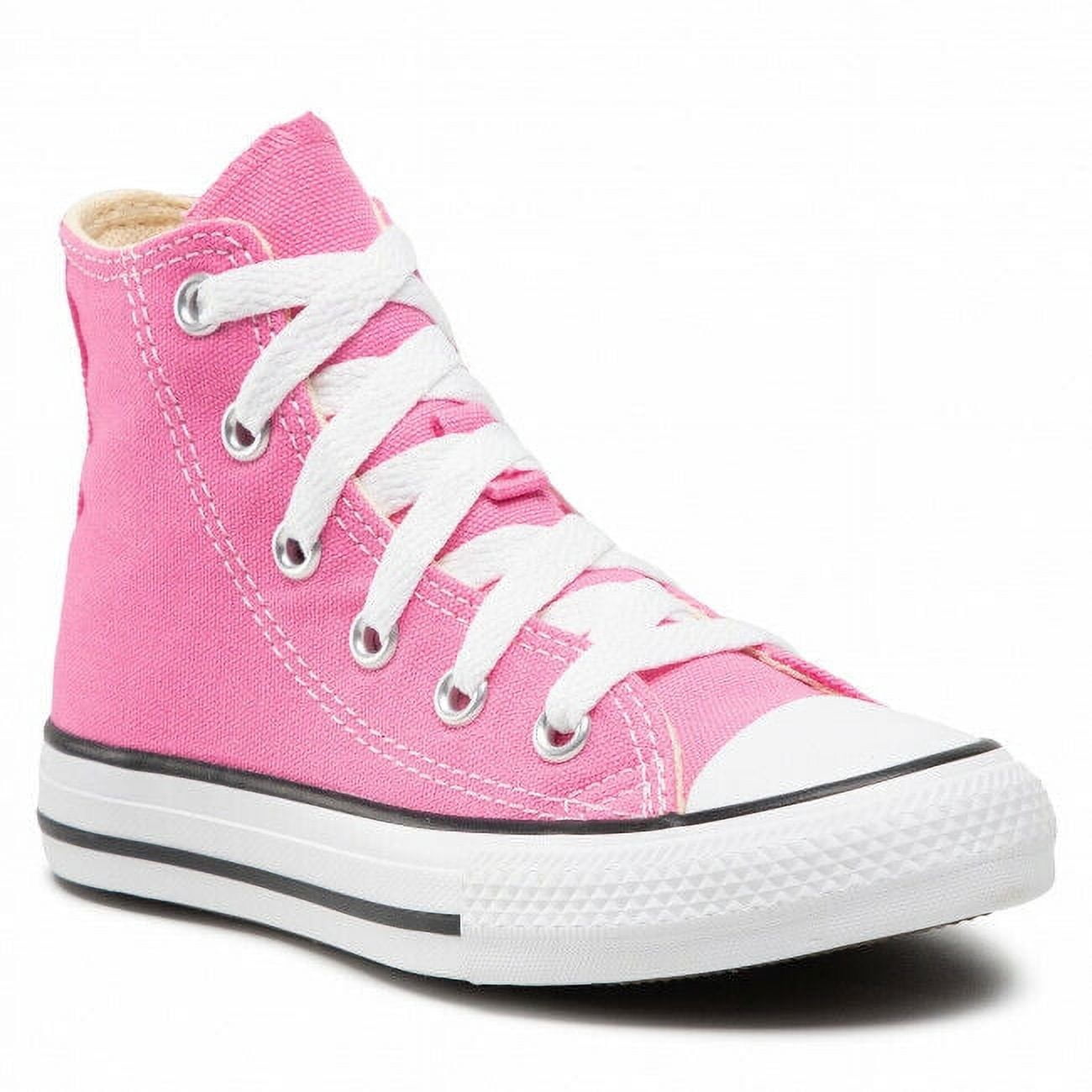 Chuck Taylor All Star Canvas High-Top Sneaker, 3, Pink