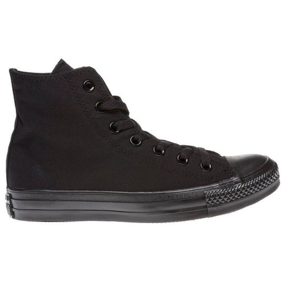 Converse Chuck Taylor All Star Canvas High Top Sneaker, Black Monochrome, 10 M US