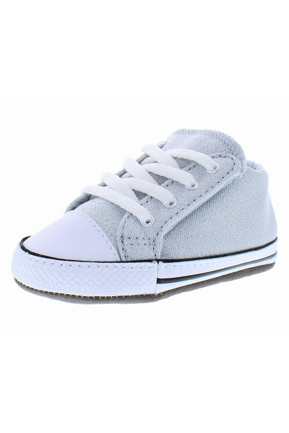Chuck Taylor All Star Cribster Mid Infant/Toddler Shoes Size 1, Color: Ghosted/White/Black