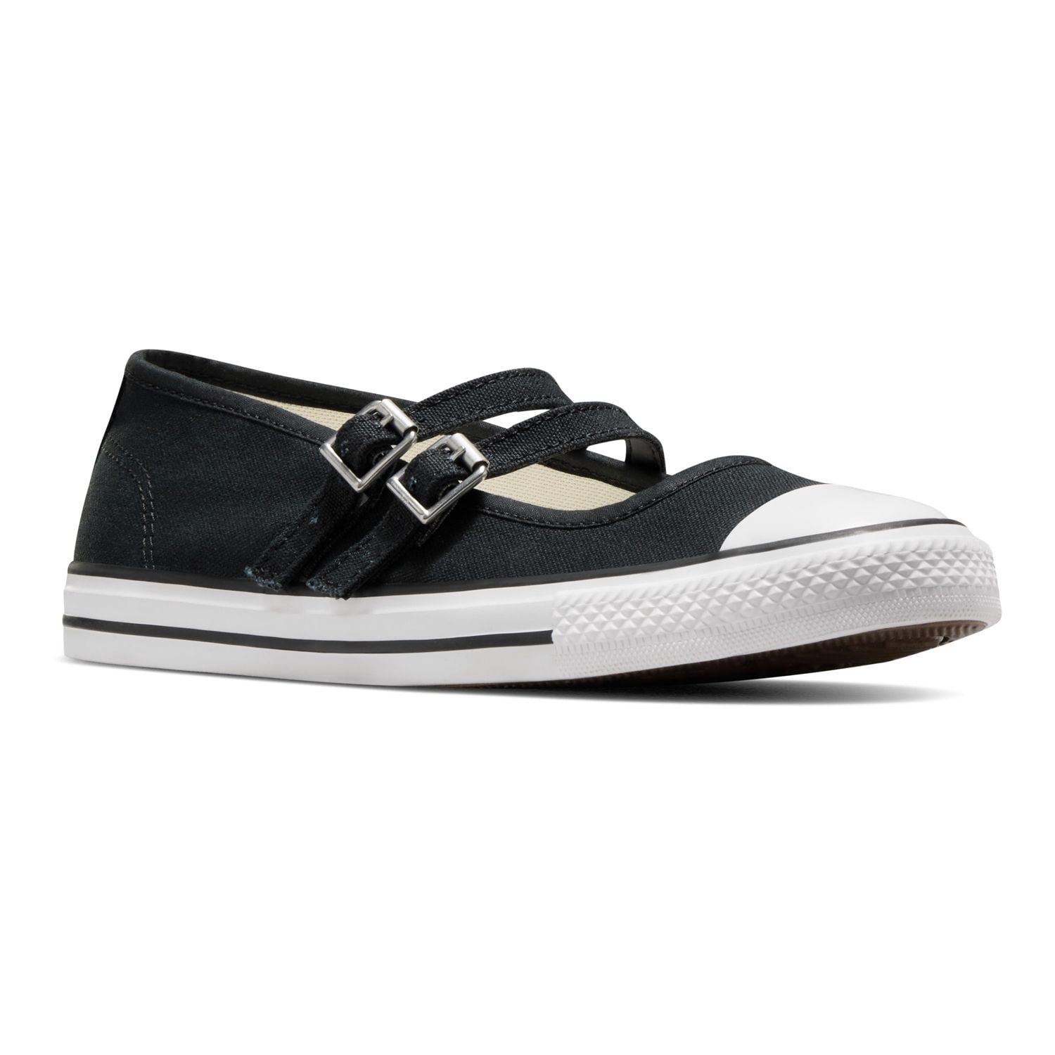 Converse Chuck Taylor All Star Dainty Women's Mary Jane Shoes Color: Black Size: 7.5