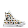 thumbnail image 1 of Converse Chuck Taylor All Star Dinosaur Print High-Top Unisex/Child shoe size Kid 12.5  Casual 671707F White/Forest Pine/Black, 1 of 2