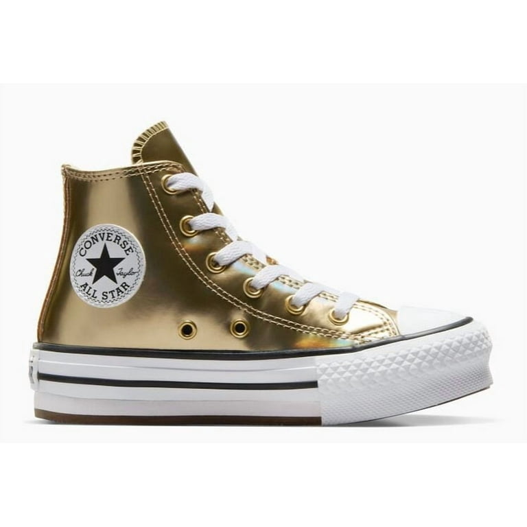 Converse Chuck Taylor All Star EVA Lift Platform Metallic (Little Kids)