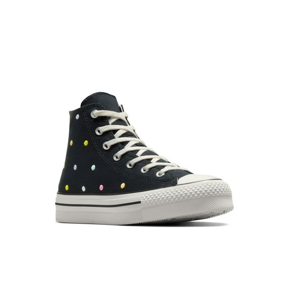 Converse Chuck Taylor All Star Eva Big Kids' Platform Sneakers Color: Black Jewel Size: 4