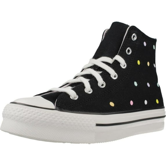 Converse Chuck Taylor All Star Eva Big Kids' Platform Sneakers Color: Black Jewel Size: 5
