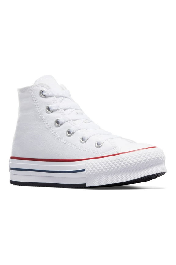 Chuck Taylor All Star Eva Lift Junior Girls' Hi-Top Platform Sneaker | 272856F White