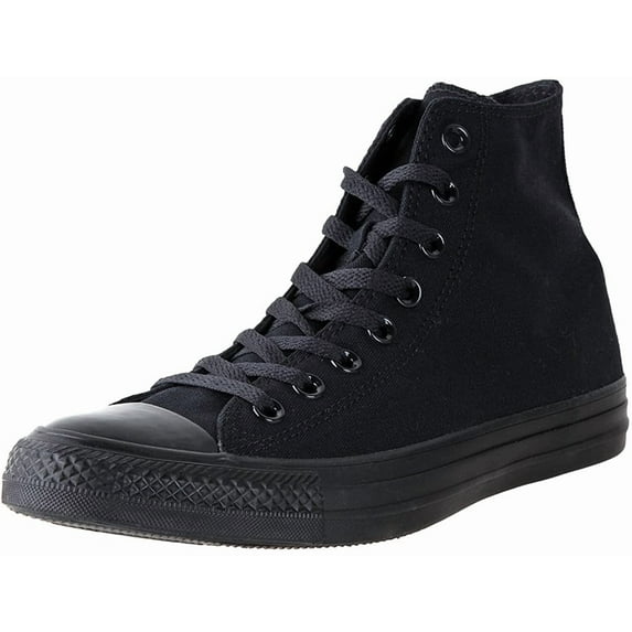 Converse Chuck Taylor All Star Hi Black / Monochrome High-Top Fashion Sneaker - 11.5M 9.5M