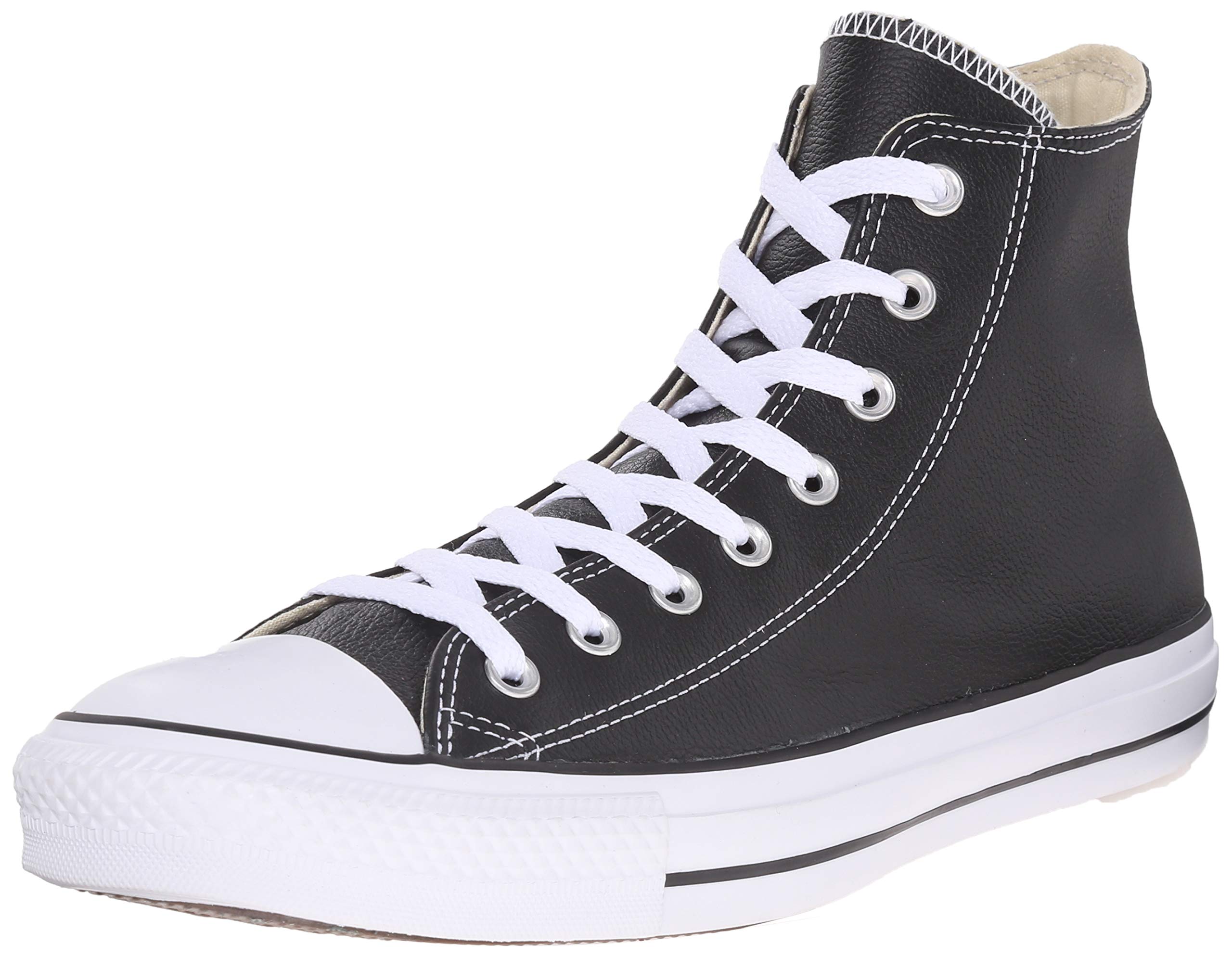Converse Chuck Taylor All Star Hi Leather Sneakers Black - image 1 of 8