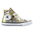 thumbnail image 1 of Converse Chuck Taylor All Star Hi Little Kids' Shoes Silver/Gold/White 357620f, 1 of 6