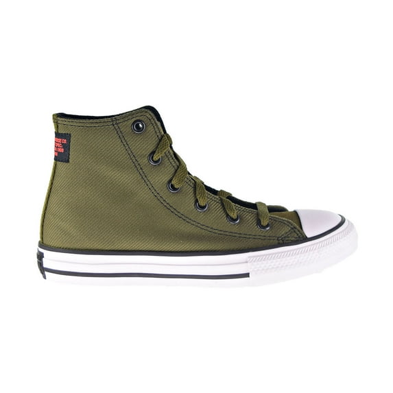 Converse Chuck Taylor All Star Hi Little Kids' Shoes Surplus Olive-Black-White 366190f