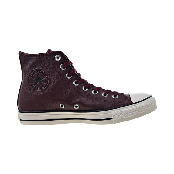 Converse Chuck Taylor All Star Hi Men's Leather Shoes Burgundy 161494c