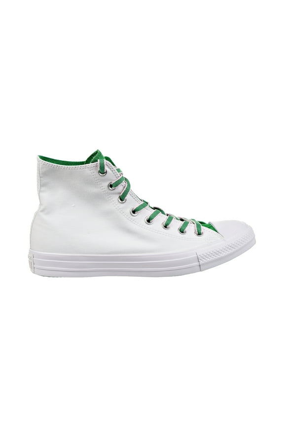 Chuck Taylor All Star Hi Men's Shoes White/Green/Cherry Blossom 160465c