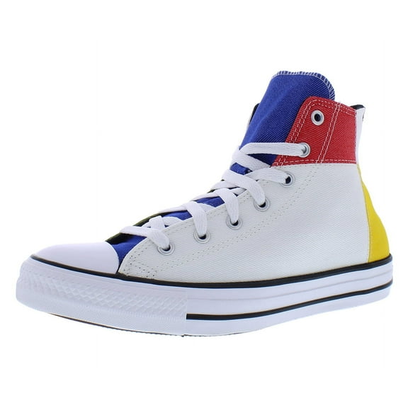 Converse Chuck Taylor All Star Hi PS Girls Shoes Size 6.5, Color: White/Grassy/Orange/Black