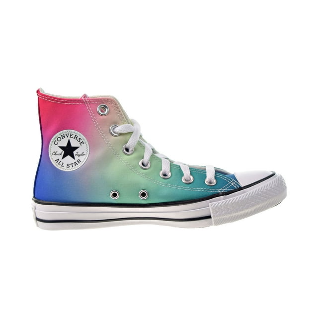 Converse Chuck Taylor All Star Hi "Psychadelic Hoops" Men's Shoes White 167592c