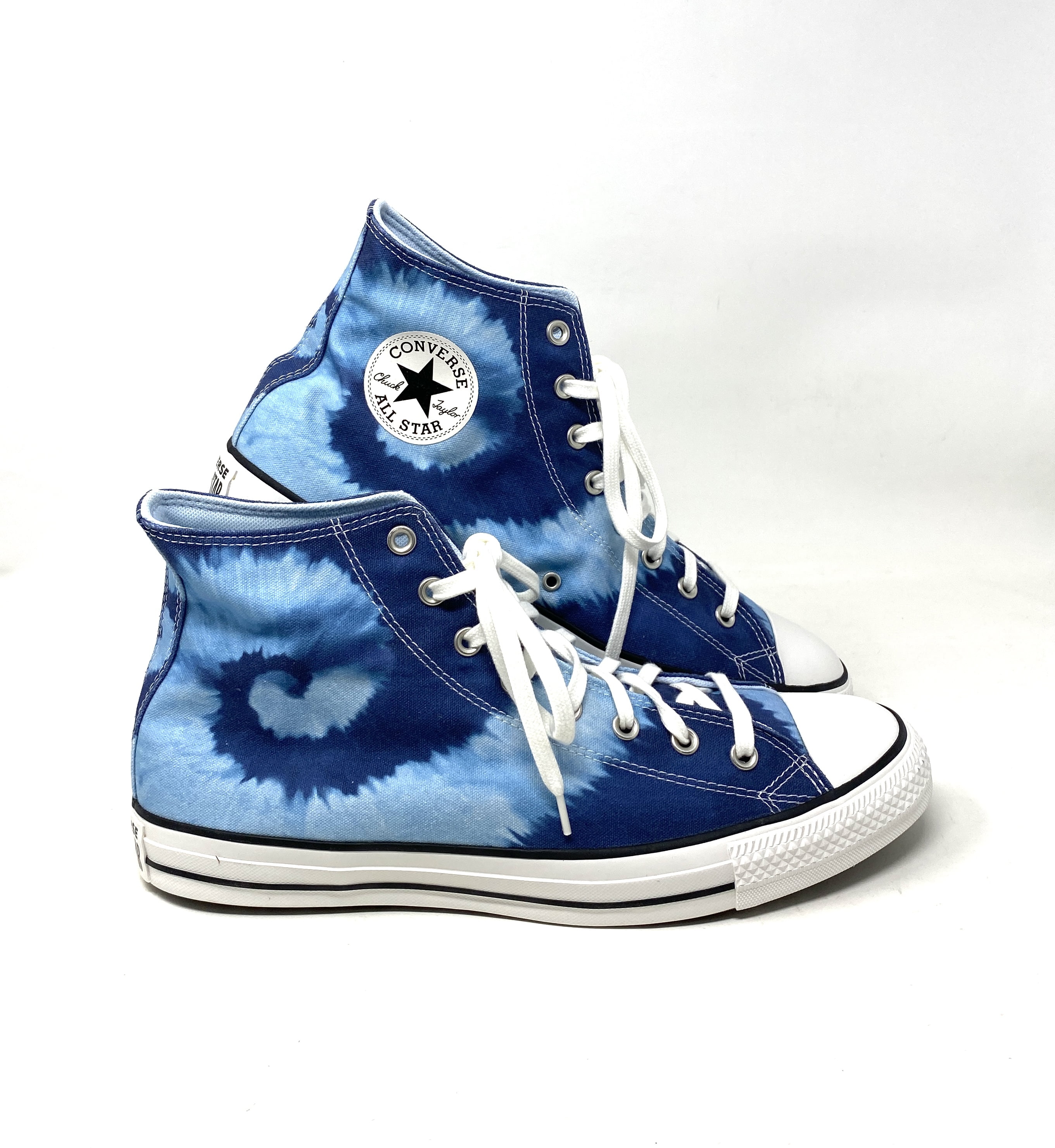 Converse Chuck Taylor All Star Hi Tie Dye Navy Blue Canvas Sneakers Women's  Size 171910C - Walmart.com