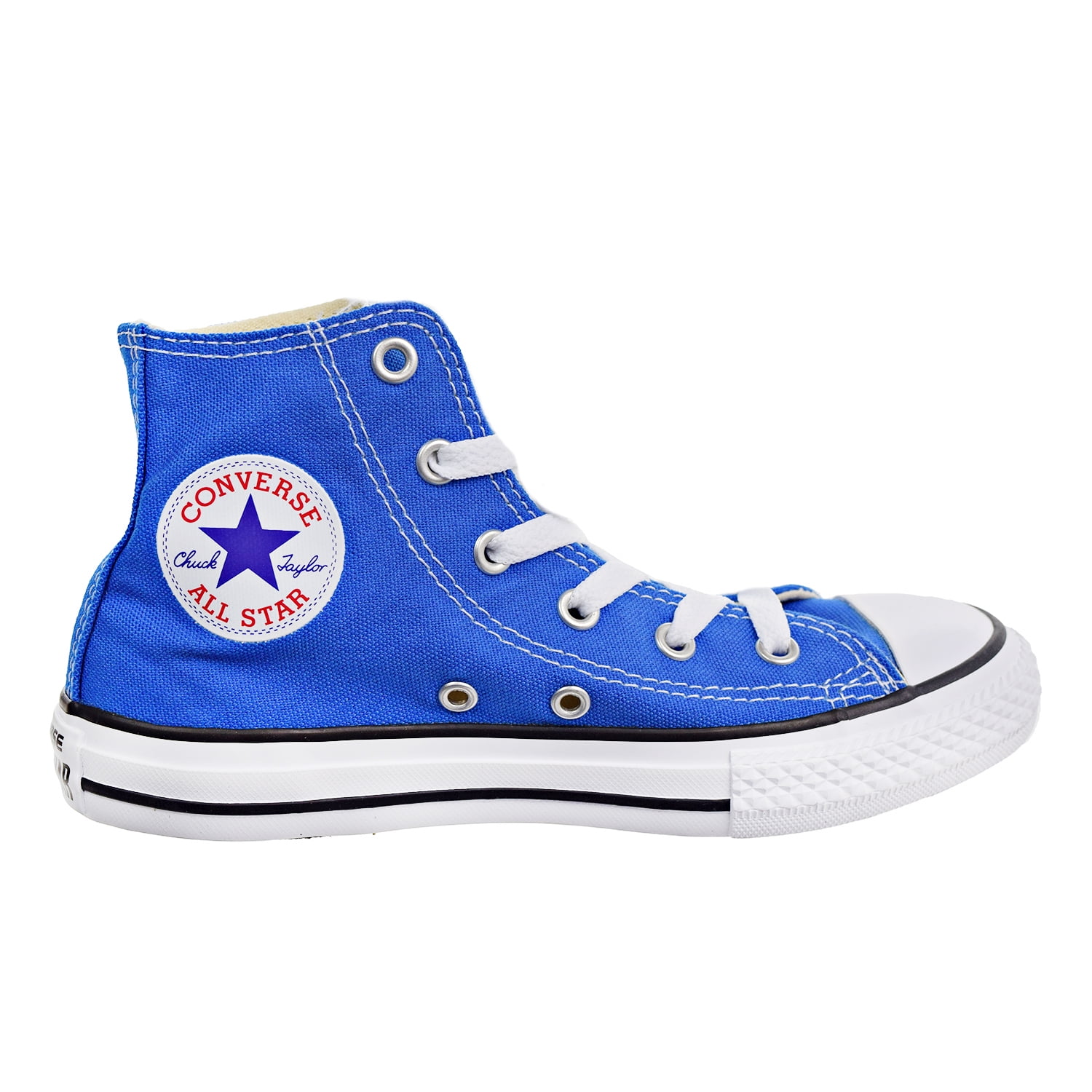 Converse Chuck Taylor All Star Hi Top Shoes Juniors Size 6 Blue GS Gaming Tetris Chuck Taylor All Star Coated Glitter Easy-On Little Kids  main image 4