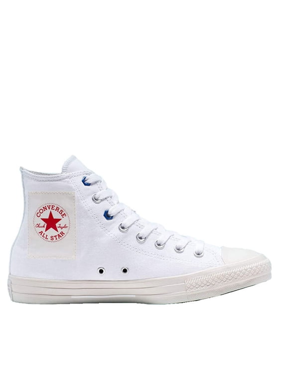 Chuck Taylor All Star Hi Unisex/Adult shoe size Men 9.5/Women 11.5 Casual 165051F White/Habanero Red/Pale Putty
