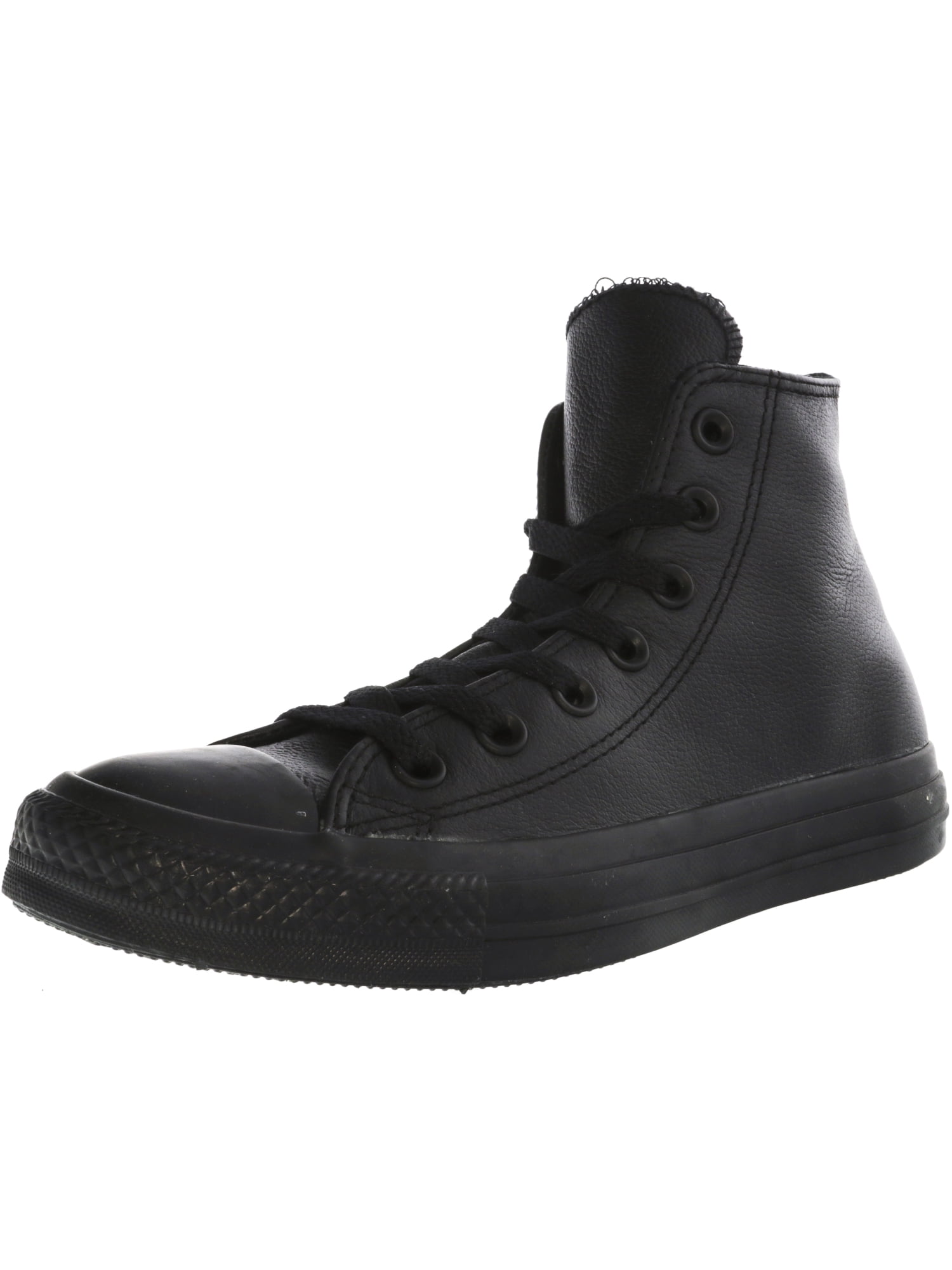 Converse Chuck Taylor All Star High 135251C Unisex Black Leather Skate Shoe C664 (5)