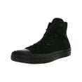 thumbnail image 1 of Converse Chuck Taylor All Star High Black Monochrome High-Top Canvas Fashion Sneaker - 8.5M / 6.5M, 1 of 7
