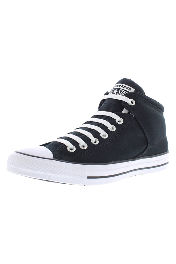 Chuck Taylor All Star High Street Men's Sneakers Color: Black White Size: 8.5