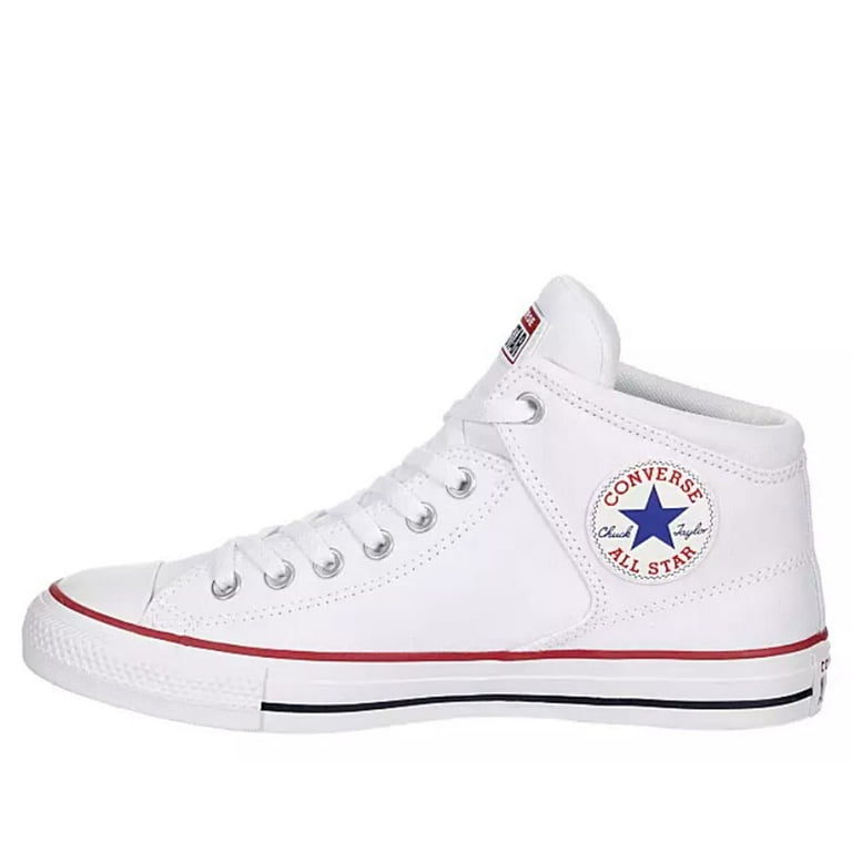 Converse all star white leather mens store