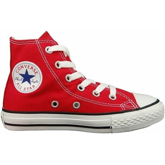 Converse Chuck Taylor All Star High Top Sneaker, Red, Little Kid 2