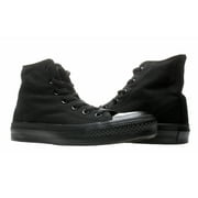 Converse Chuck Taylor All Star Hi Black / Monochrome High-Top Fashion Sneaker - 8.5M 6.5M