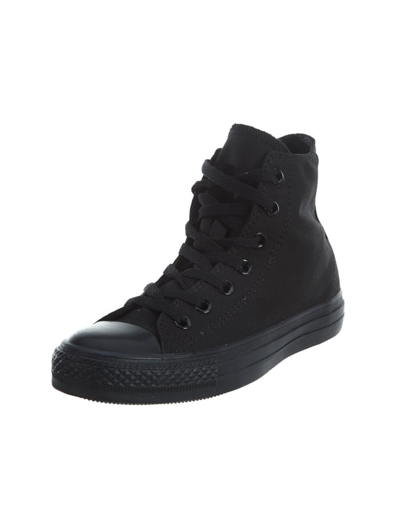 Chuck Taylor All Star High Top Unisex Sneakers - Black Monochrome - 8.5M/10.5W