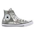 thumbnail image 1 of Converse Chuck Taylor All Star High Top Women's Shoes Silver/Black/White 555965c, 1 of 6