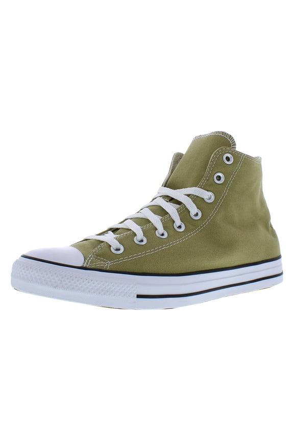 Chuck Taylor All Star High Unisex Shoes Size 10.5, Color: Toad/Green/White