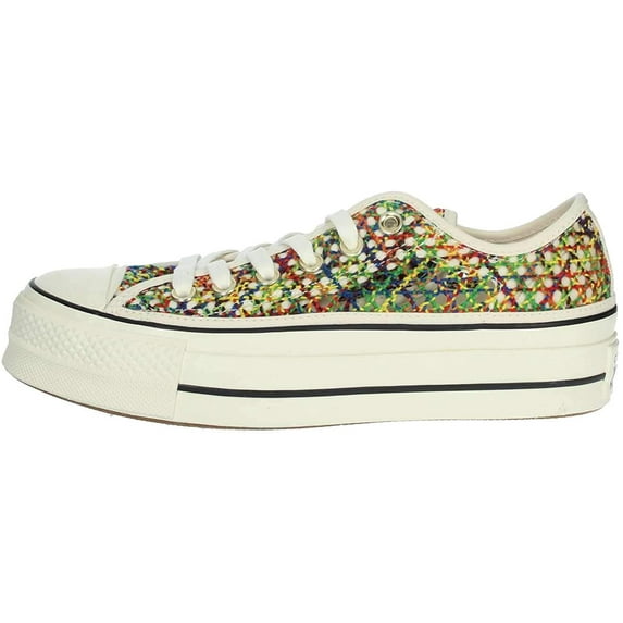 Converse Chuck Taylor All Star Ladies Multicolor Platform Sneakers 7