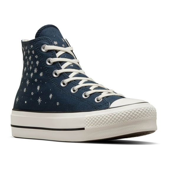 Converse Chuck Taylor All Star Lift Festival Women's Platform Shoes Color: Navy Size: 8