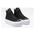 thumbnail image 1 of Converse Chuck Taylor All Star Lift Hi 571675C Women's Black Leather Shoes C585 (5), 1 of 4