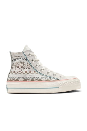 Chuck Taylor All Star Lift High Men's Shoes, Egret/Infinity Pool, Size 5