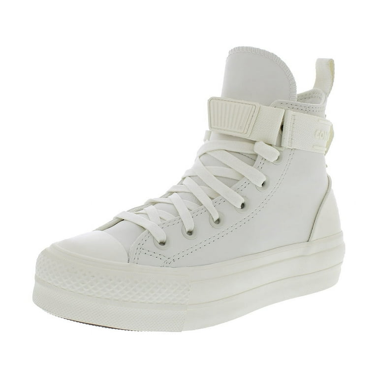 Converse Chuck Taylor All Star Lift High Top Womens Shoes Size 10 Color Vintage White Egret Walmart