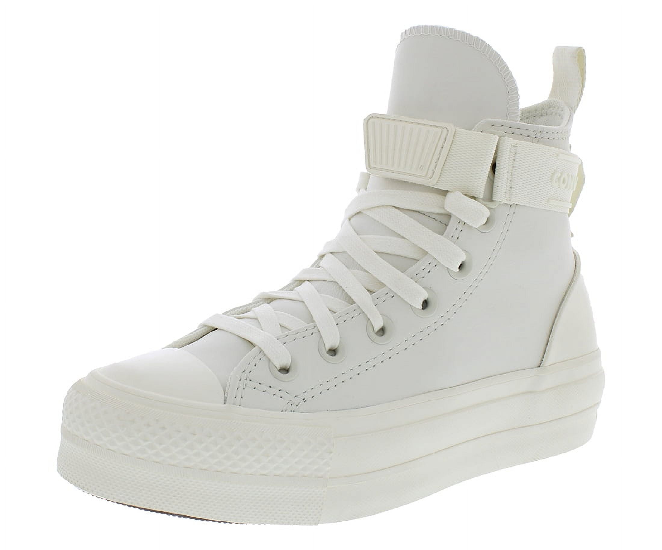 Womens Converse Chuck Taylor All Star High-Top Sneaker Vintage White Egret Days Ahead Red