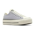 thumbnail image 1 of Converse Chuck Taylor All Star Lift OX Women's Platform Shoes Color: Lavender Size: 6.5, 1 of 4