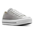 thumbnail image 1 of Converse Chuck Taylor All Star Lift OX Women's Platform Shoes Color: Totally Neutral Size: 6, 1 of 5