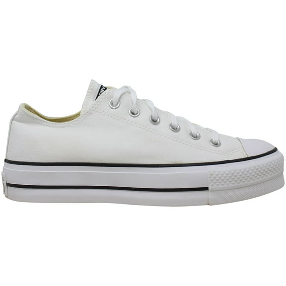 Converse Chuck Taylor All Star Lift OX Women's Platform Shoes Color: White Size: 10