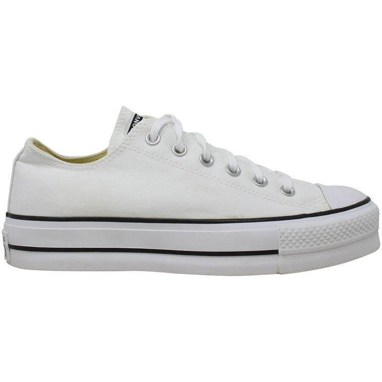 Converse Chuck Taylor All Star Lift OX Women's Platform Shoes Color: White  Size: 10