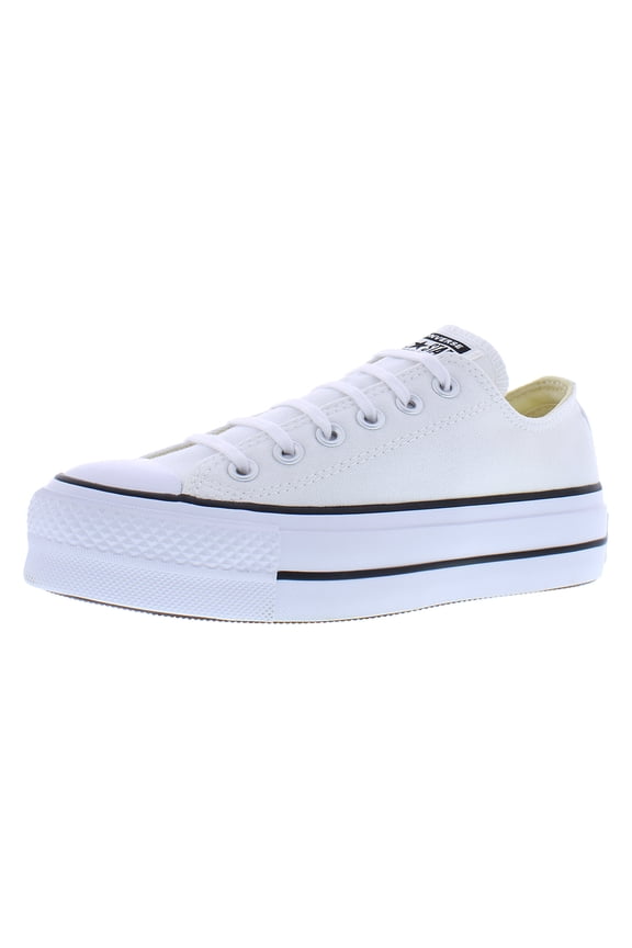 Chuck Taylor All Star Lift OX Women's Platform Shoes Color: White Size: 7