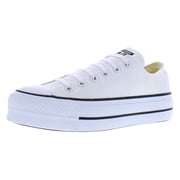 Converse Chuck Taylor All Star Lift OX Womens Platform Shoes Color White Size 8