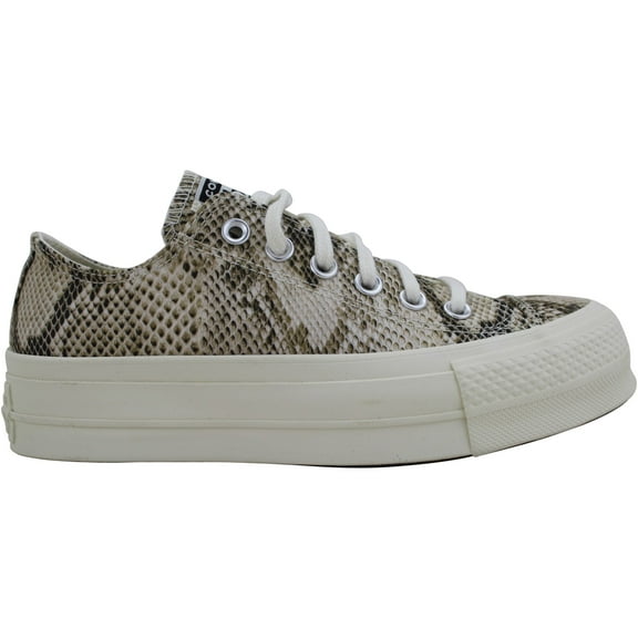 Converse Chuck Taylor All Star Lift Ox Egret/Egret/Egret 564677C Women's Size 6 Medium
