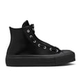 thumbnail image 1 of Converse Chuck Taylor All Star Lift Platform Leather High WMNS Shoes, Black/Total Eclipse/Black, Size 6, 1 of 1